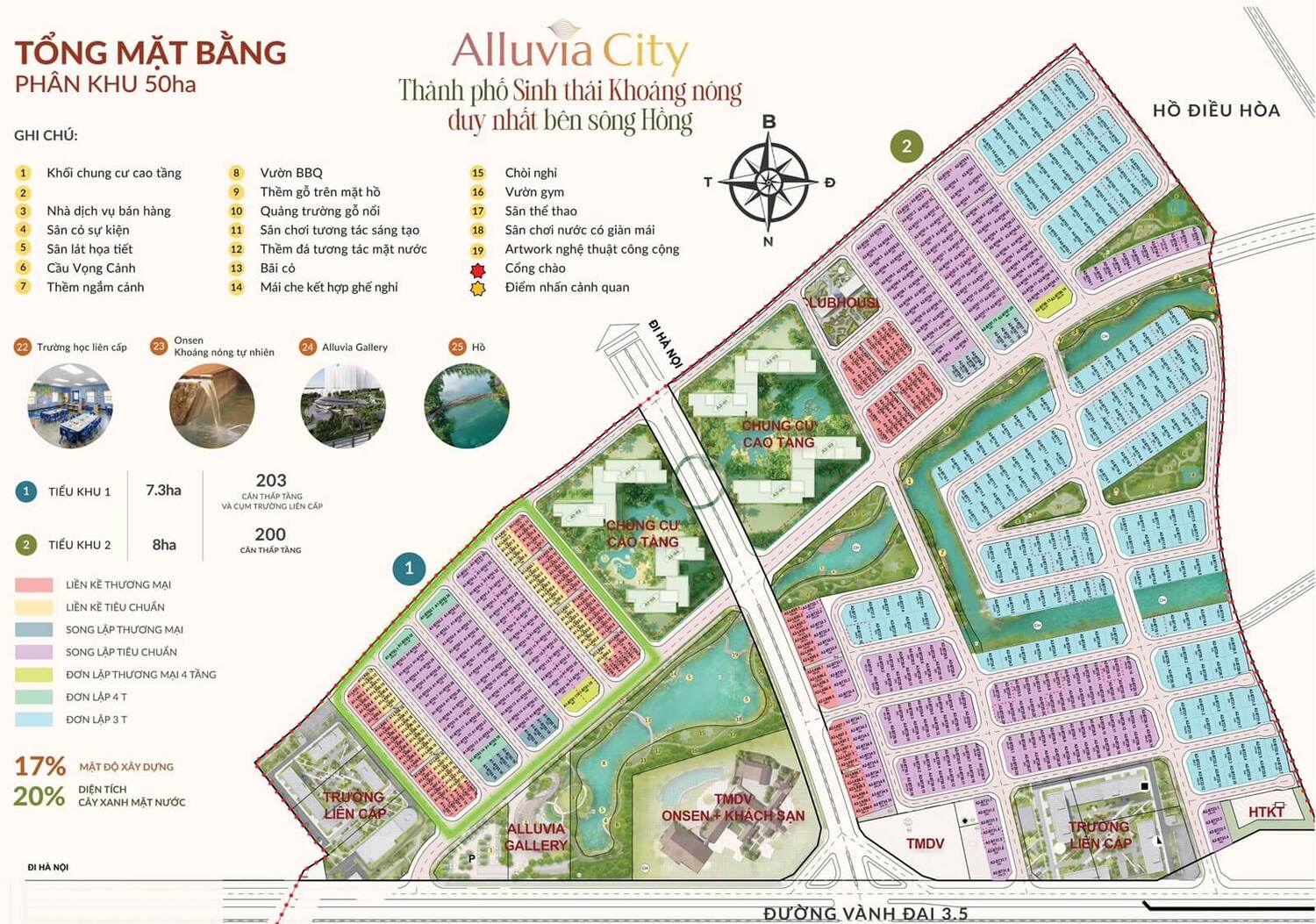 Mặt bằng tổng thể chung cư Alluvia City