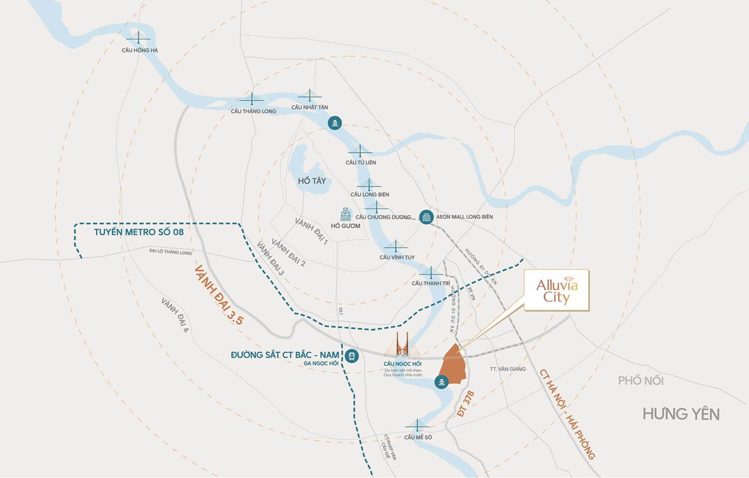 Phân tích chi tiết vị trí chung cư Alluvia City